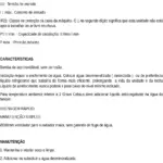 Ficha técnica e vista explodida — Circulador de Água