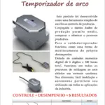 Ficha técnica e vista explodida — Temporizador de Arco Aberto (Horímetro) OX 360