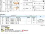 Ficha técnica e vista explodida — Tocha MIG/MAG SBME 135