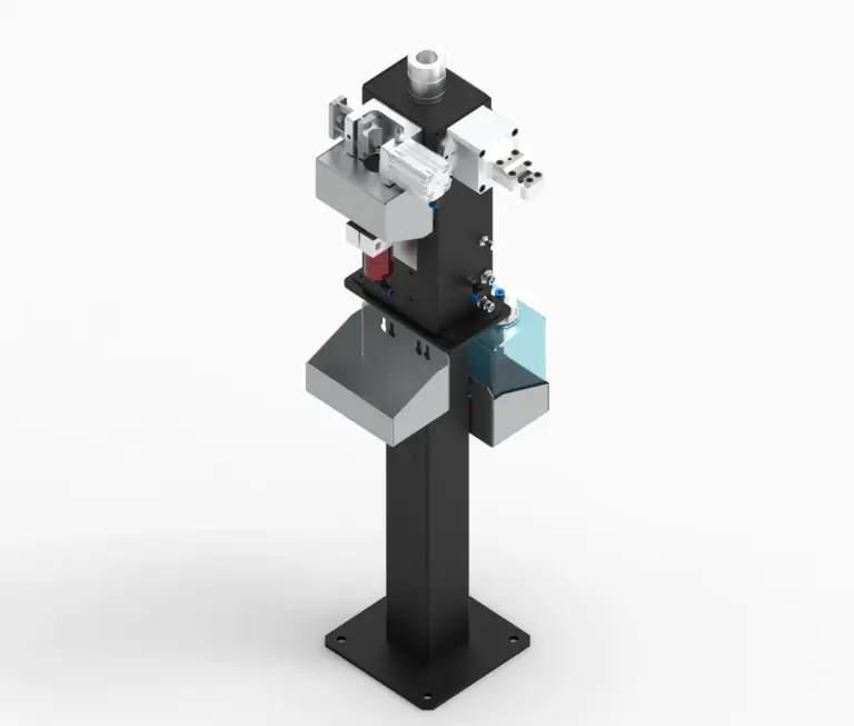 Unidade de Limpeza de Bocal para Robôs